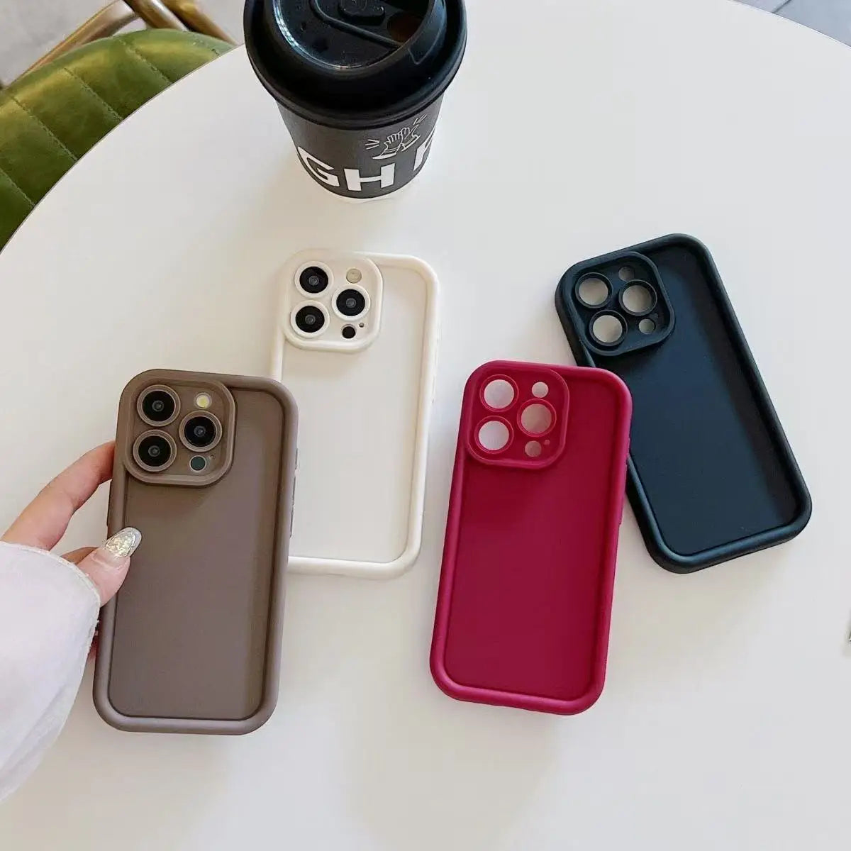 Matte Candy Color Phone Case For Infinix Hot 60 Pro Plus 60i 50 40 30 30i 20 12 Play 12i 10 9 8 Shockproof Soft Silicone Cover