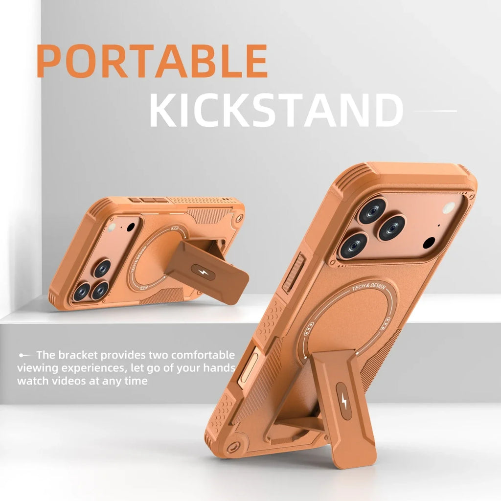 Shockproof Stand Holder Function Case for Iphone 17 Pro Max Air Iphone17 16 15 14 Plus 13 12 Pro Iphone16 Iphone15 Iphone14