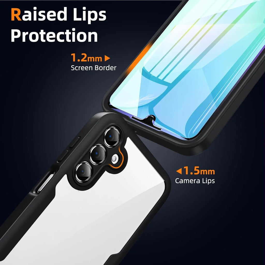 Full Body Protection Case for Samsung Galaxy A57 A37 A17 5G A56 A36 A26 A16 5G A55 A35 A25 A15 Protective Cover Funda Coque Capa