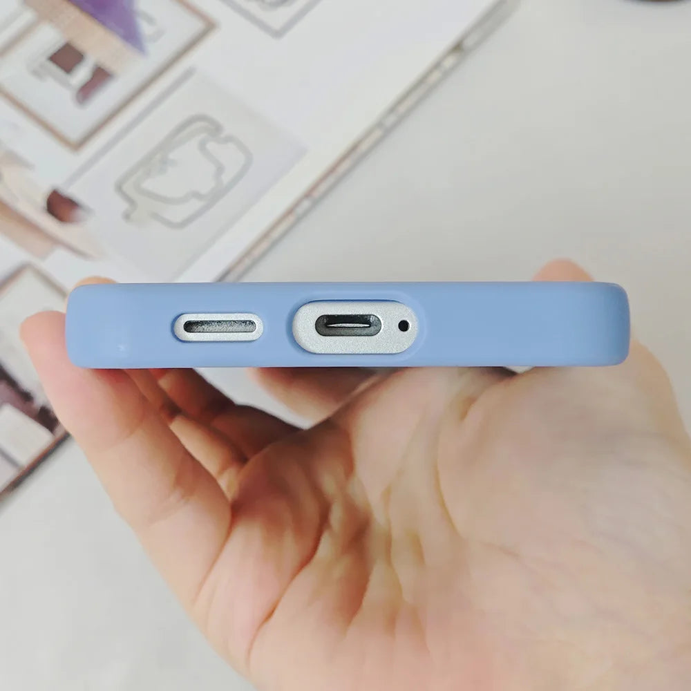 For Samsung S26 S25 Ultra Transparent Magnetic Case Wireless Charging Hard Shockproof Cover For Samsung S24 FE S23 Plus S22Ultra