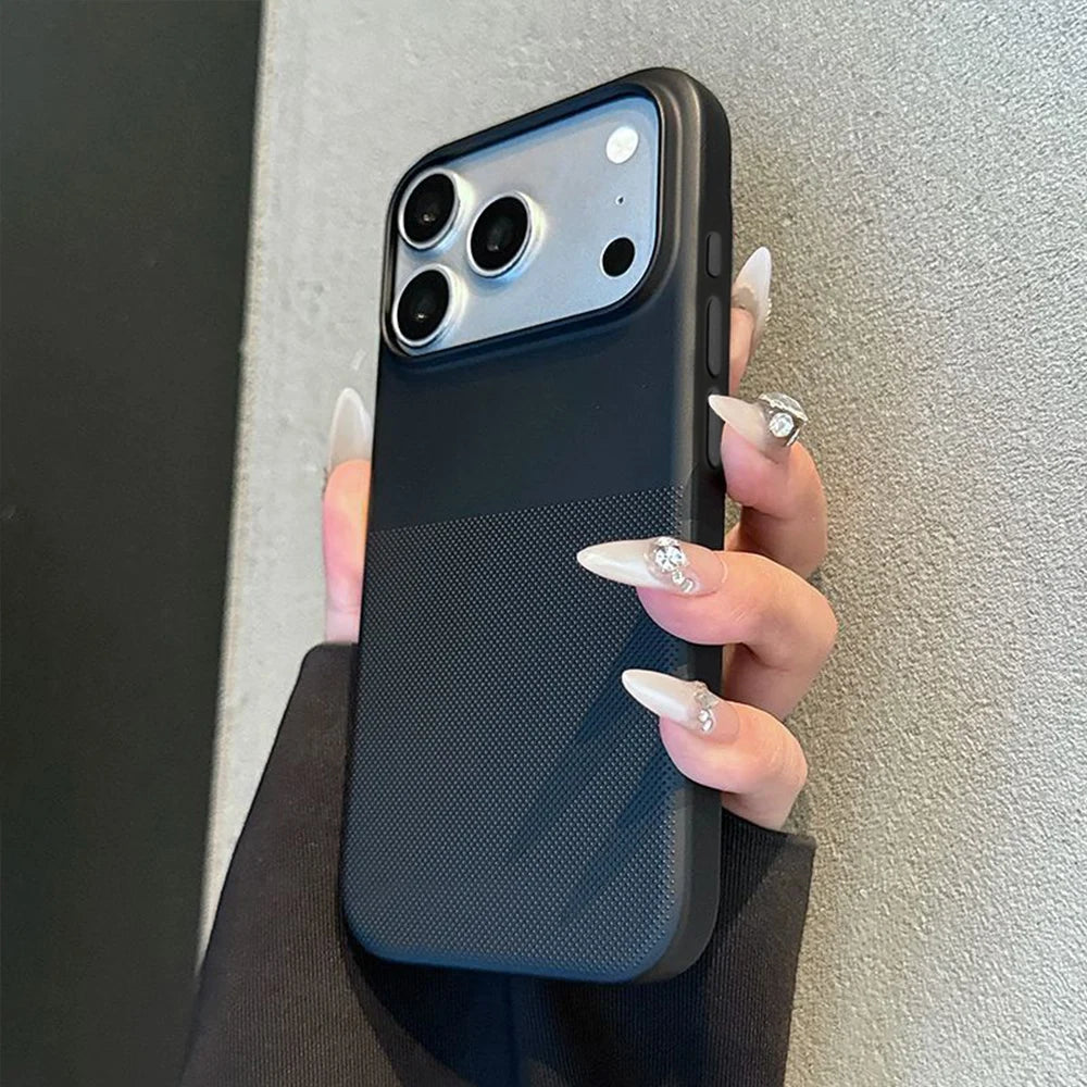 Luxury Matte Texture Soft TPU Phone Case For iPhone 17 Pro Max 16 15 14 13 12 11 Pro Max Slim Frosted Shockproof Protect Cover