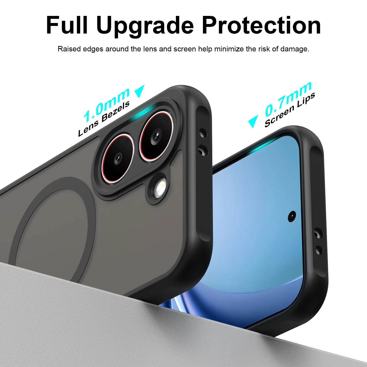 Case For Xiaomi Poco X8 Pro Max M8 Pro Coque Matte Translucent For Magsafe Magnetic Shockproof Cover For Redmi Note15 Pro Plus