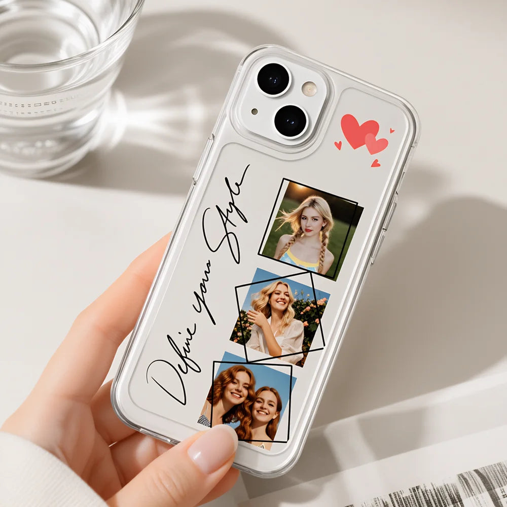 DIY Custom For iPhone 17 16 15 14 13 12 11 Pro Max Plus Mini SE XS XR Air 8 Plus Shockproof Phone Case Protective Back Cover