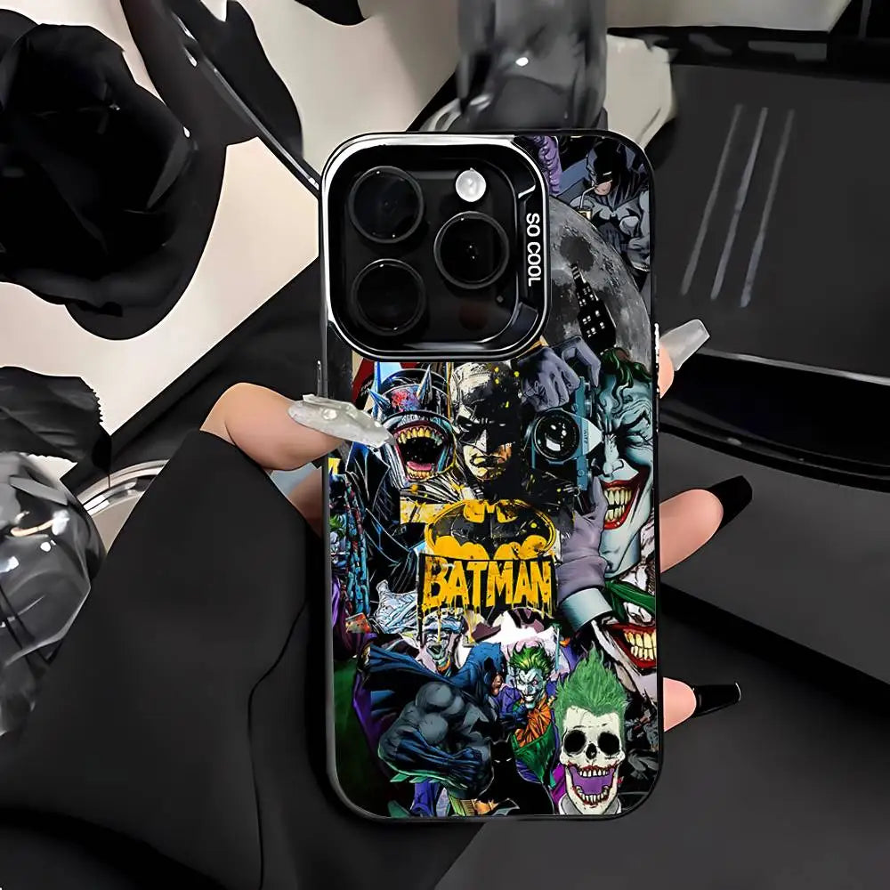Cool-H-Batmans-S Fashion Phone Case For IPhone 17 16 15 11 12 13 14 Pro Max 16 Plus 12 Mini 7 8 XR XS 15Pro MAX Cove
