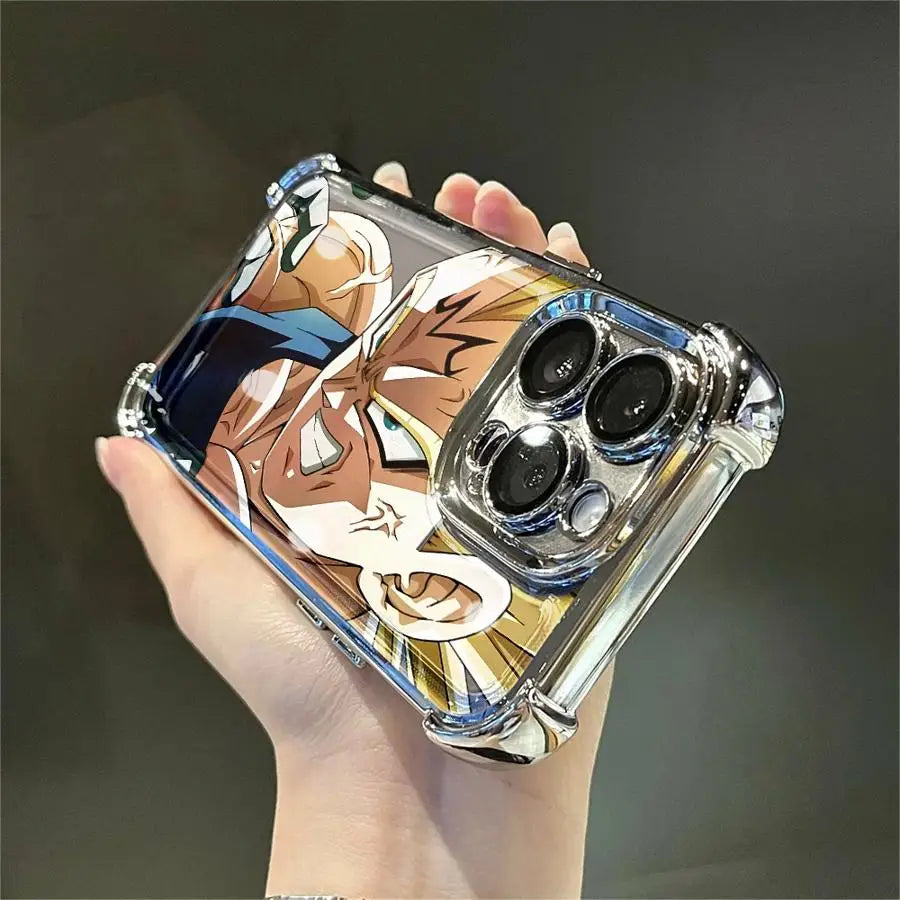 Dragon Ball Vegeta Phone Cover Case for Apple iPhone 17 Pro Max 14 16 Pro 16e 15 13 11 12 Plus Air