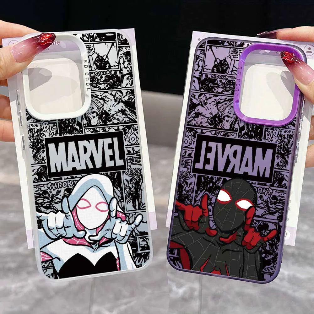 S-Spider Maner science fiction For Xiaomi Redmi Note 15 14 13 12 11E 11S 11 Pro Plus Lite Max Colorful Silicone Soft Phone Case