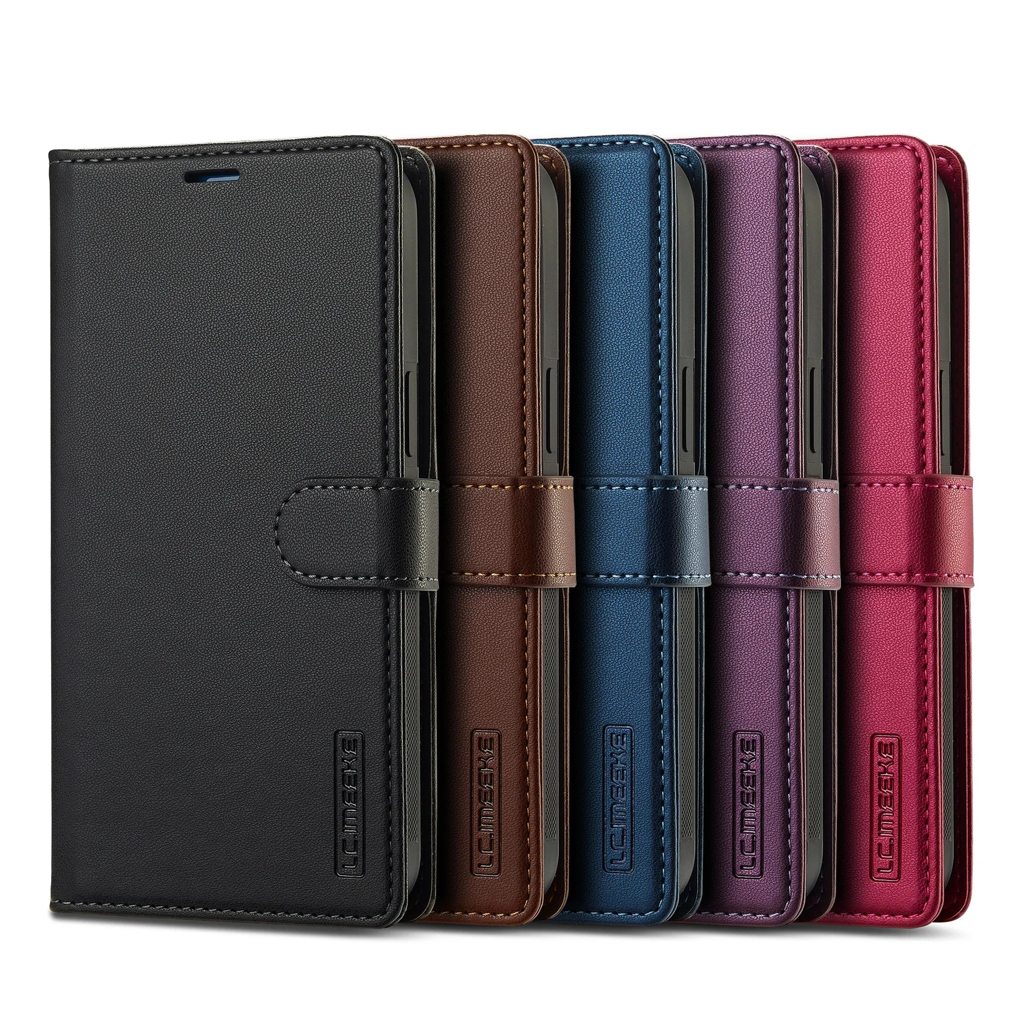 2 in 1 Removable Cards Solt Flip Leather Wallet Case For iPhone 15 Pro Max 14 Plus 16 13 12 11 SE 2022 XR XS Magnetic Bag Cover