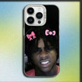 Rapper C-Chief Keef Phone Case For iPhone 16,15,14,13,12,11,Mini,Pro,SE,MAX White Matte Shockproof Cover