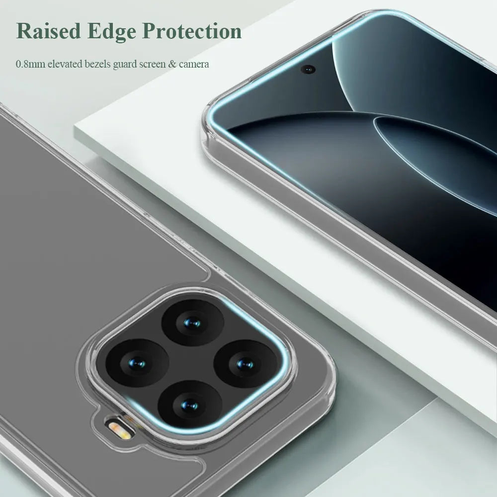 Magnetic Case for Xiaomi 17T / 17T Pro LeReach TOC Transparent TPU + PC Hard Back MagSafe Cover