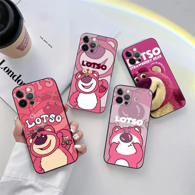 Lotso Strawberry Bear Case For Honor 600 Lite 400 Pro X9D X8D X7D X6D X9B X8B X7B X9C X9A X5C Y7 Y9 2019 Magic 5 6 7 Lite Cover