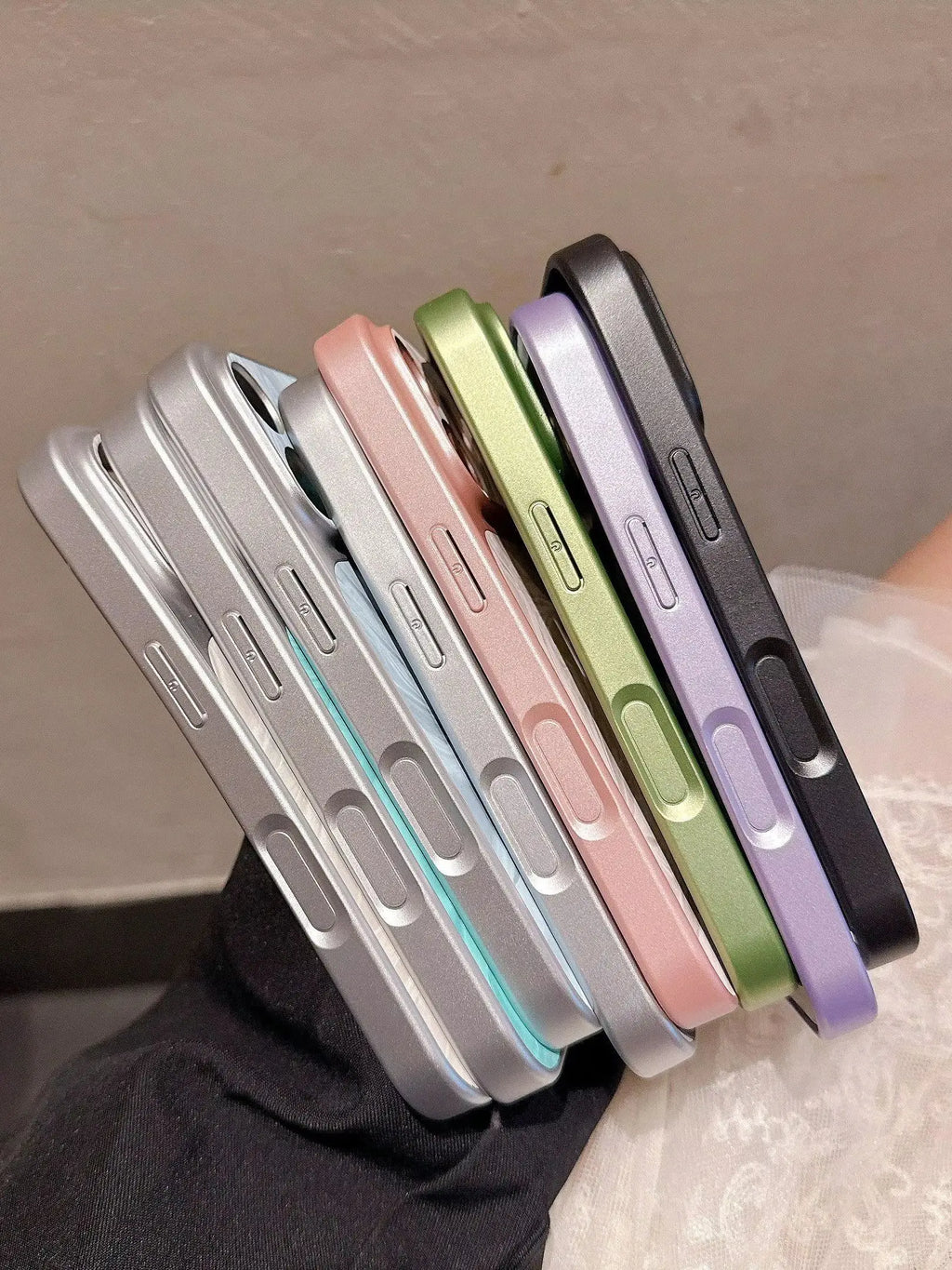 Water Ripples Large Window All-Inclusive Case for iPhone 17 13 12 11 Pro Max 16 15 14 Plus for Magsafe Wireless Charging Cover
