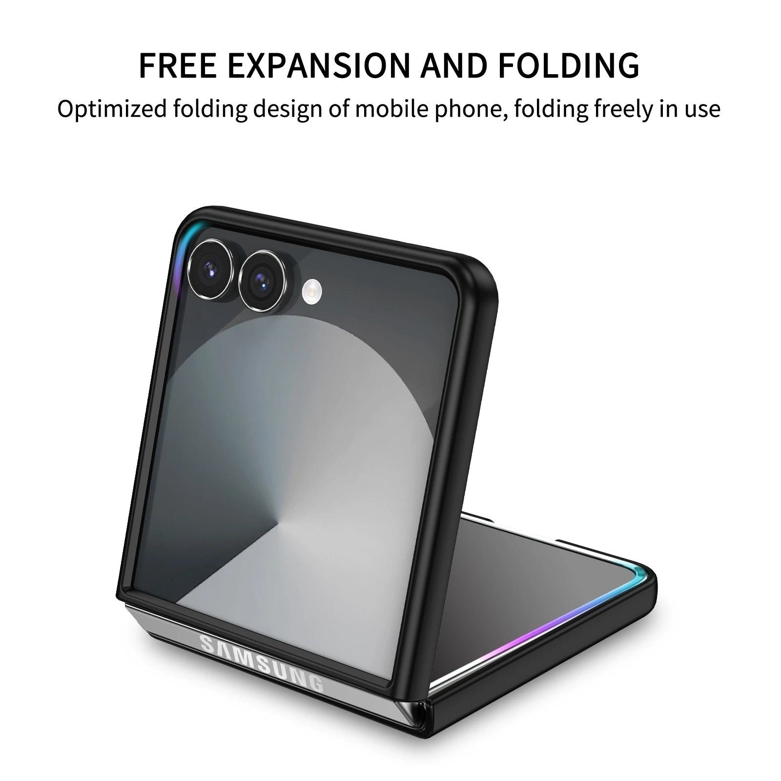 Shockproof Stand Holder Case for Samsung Galaxy Z Flip 8 5G Flip7 FE Flip8 Flip6 Flip5 Flip4 Flip3 Flip 7 6 5 4 3 Phone Cover