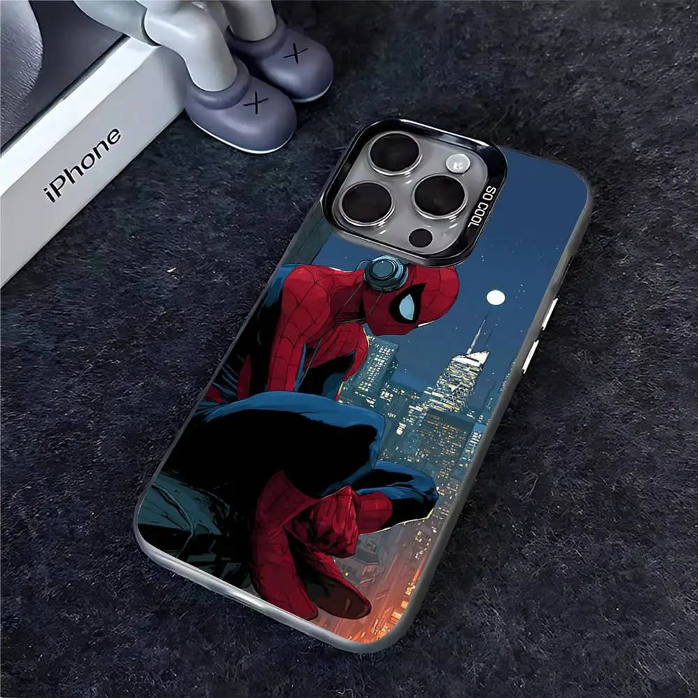 Cool S-Spider-Man-S Phone Case For IPhone 17 16 15 11 12 13 14 Pro Max 16 Plus 12 Mini 7 8 XR XS 15Pro MAX Cove