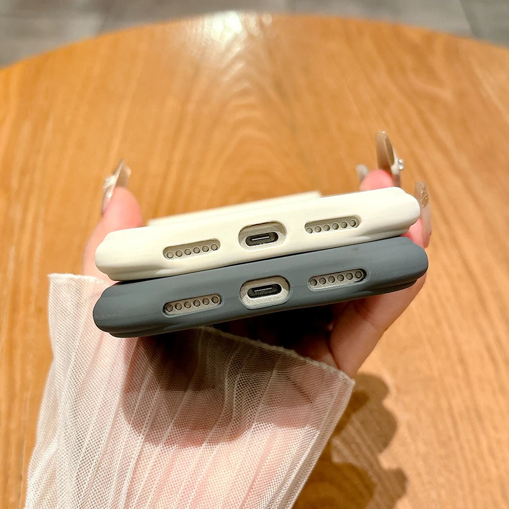 Thicken Corner Genuine liquid silicone magnetic phone case for iPhone 17 16 15 14 13 Pro Max Air magsafe charging soft cover