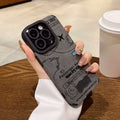 Airplane Flight Route Design Phone Case for iPhone 17 Air 16 15 14 13 12 11 Pro Max 7 Plus XS Max Shockproof Silicone Soft Cover