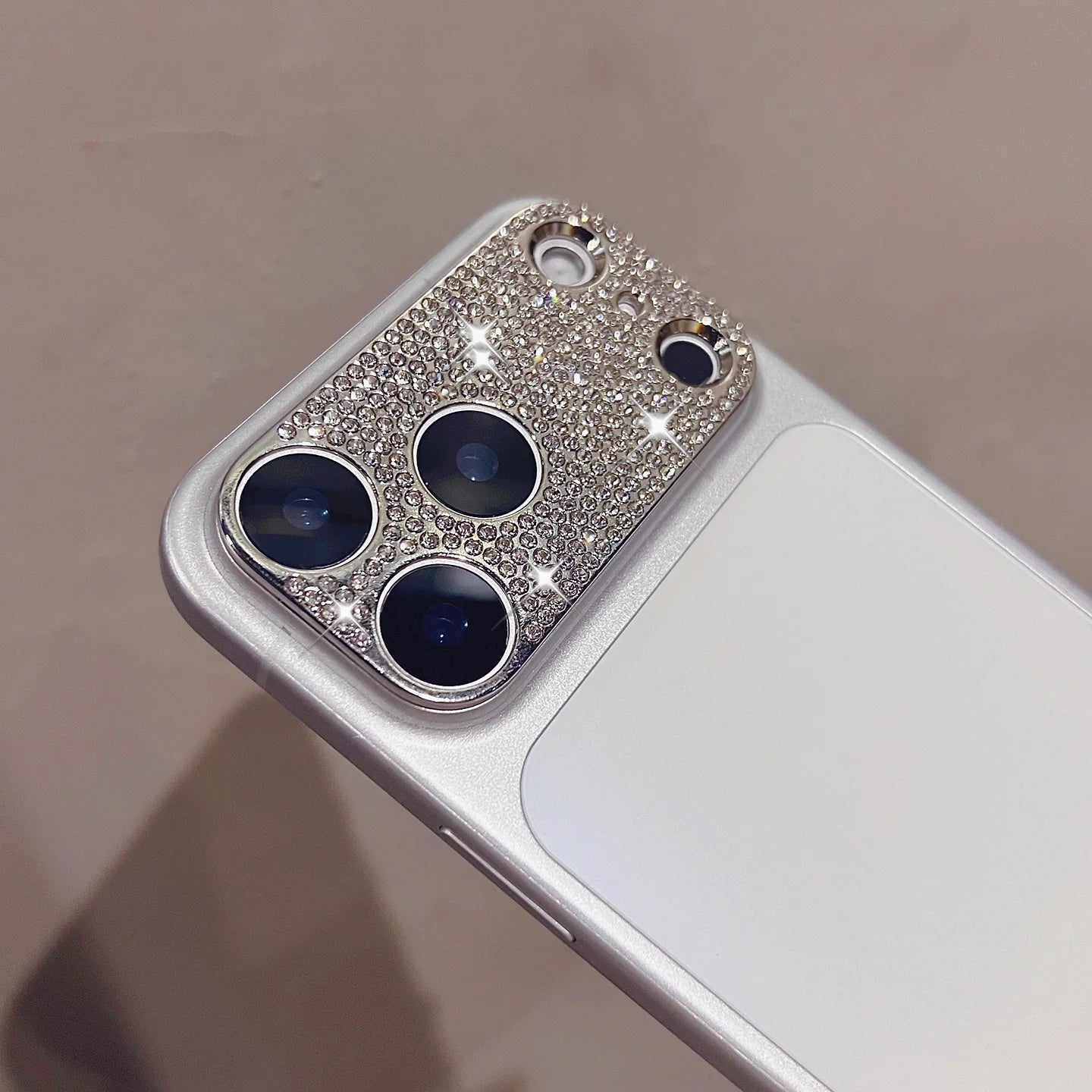 1Pcs Bling Diamond Camera Lens Protector Case For IPhone 17 Pro 16 17 14 13 promaxAir Rhinestone Glitter Metal Screen Protectors
