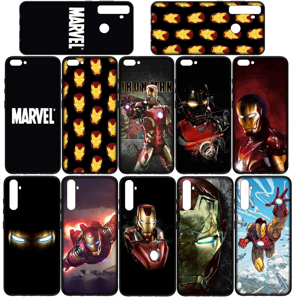 for Motorola Moto Edge 70 60 Fusion 40 NEO 20 Pro G Stylus G56 G96 G71 G73 G42 G51 G52 Case Marvel Super hero Iron Man Ironman