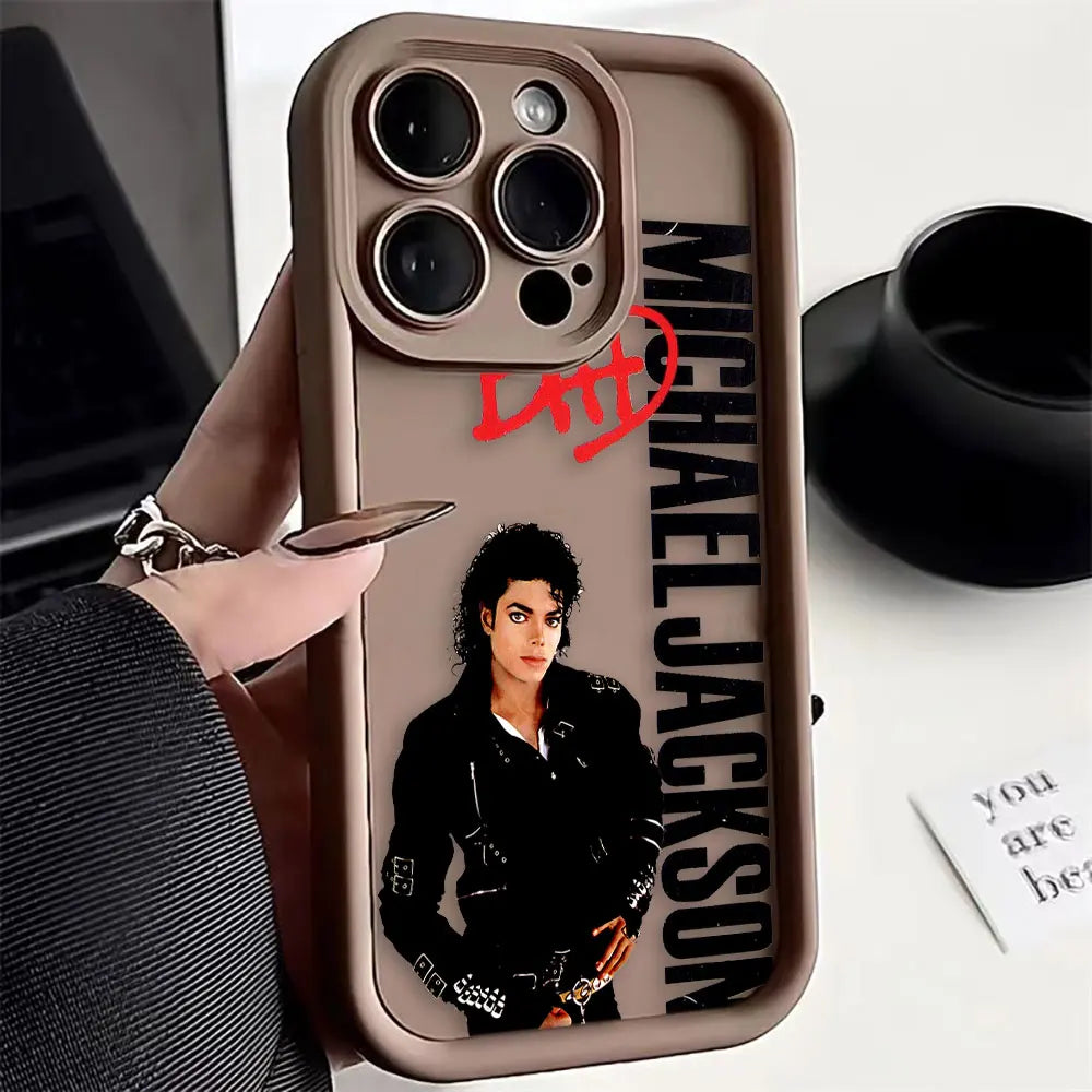 M-Michael J-Jackson Singer Phone Case For HONOR X9D X9B X9A X8C X8B X8A X8 X7A X6A X7 X9 MAGIC 5 6 7 8 Y9 DIY Shell Case Cover