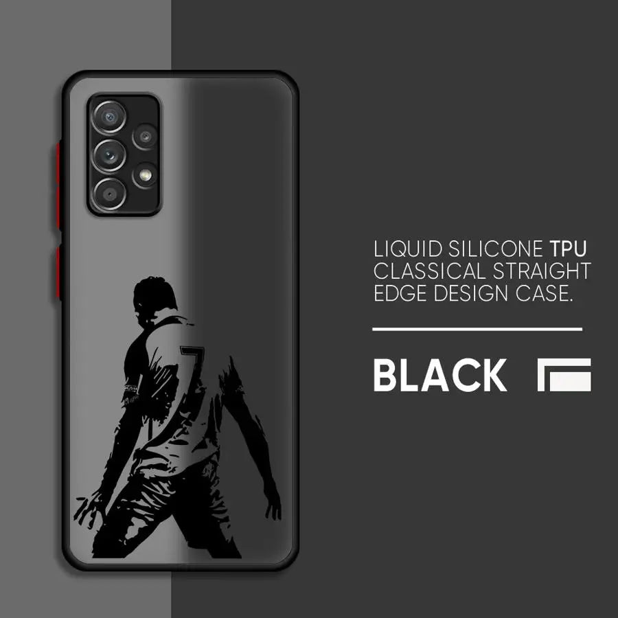 Spuerstar CCR7-M-messi for Samsung Galaxy A54 A73 5G A35 A12 A13 A14 A32 A33 A55 A72 A52 A53 A15 A22 A23 A25 Phone Case Cover