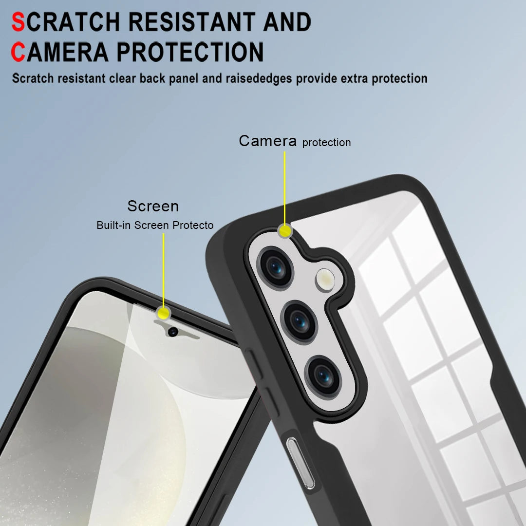 For Samsung Galaxy A16 5G Case 360 Full Body Protection Cases For Galaxy A16 A 16 Front Screen Shockproof Cover