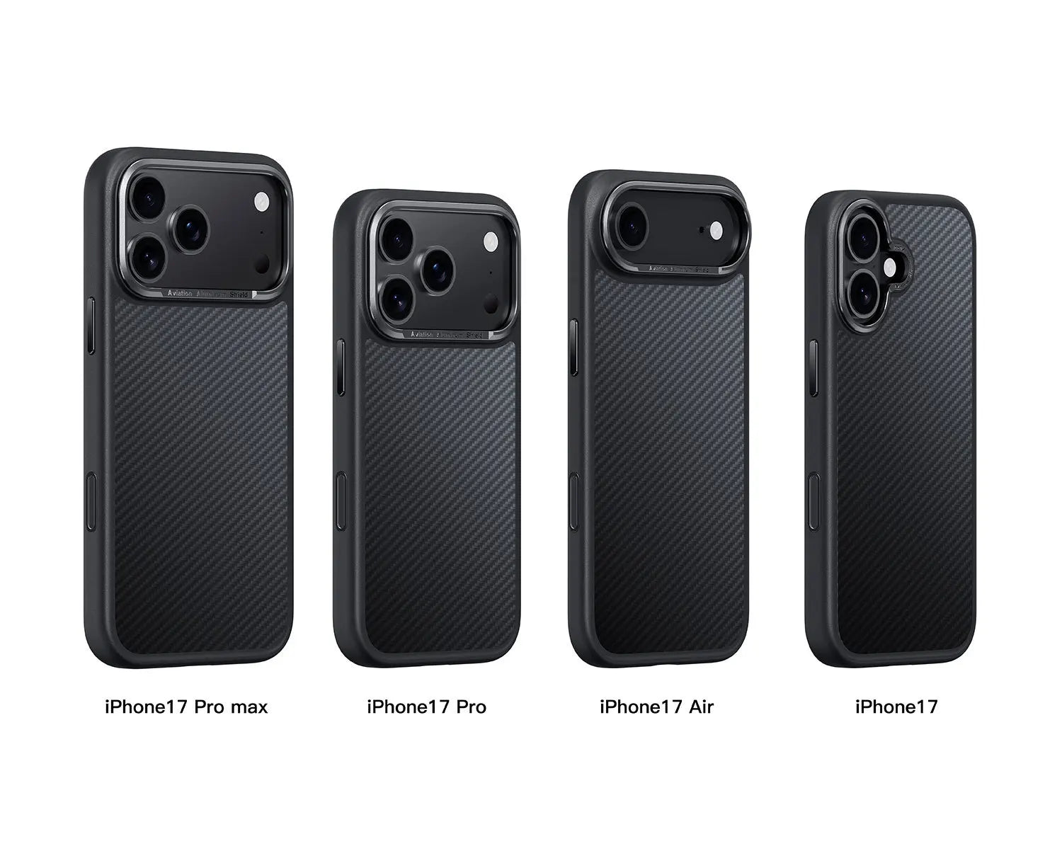 For 600D Kevlar Series iphone 17 pro case of aramid fiber anti-fall Case With Magnetic For iphone 17 pro max case