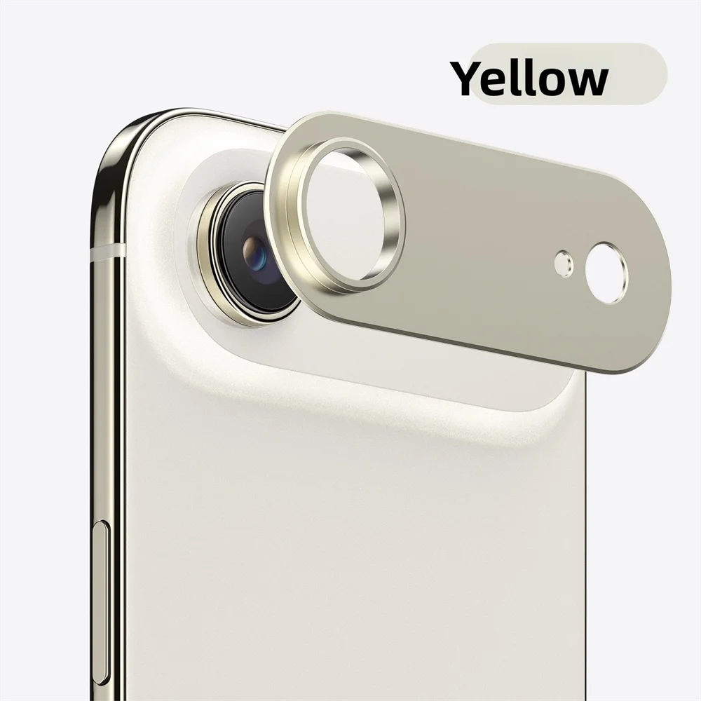 1-3Set Ultra HD Alloy Metal Camera Film for IPhone Air 17 Pro Max Anti-Scratch Tempered Glass Lens Ring Protector Accessories