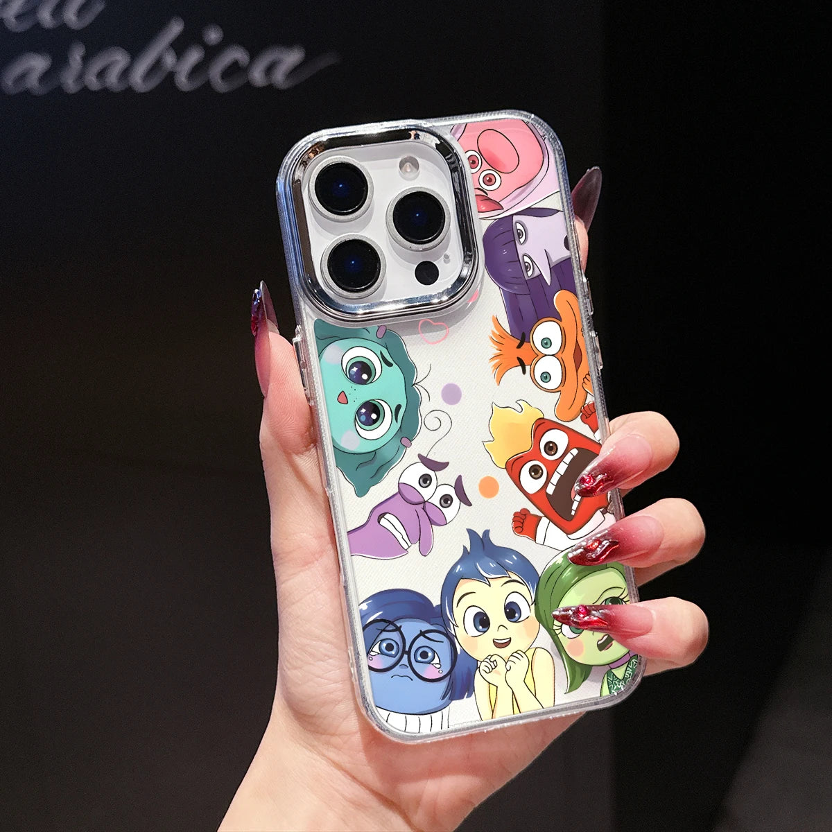 Inside-Out II Luxury Phone Case for iPhone 17 Air 16 15 14 11 Pro Max 16 15 Plus X Xs 8 7 Soft Protective Cover Cases