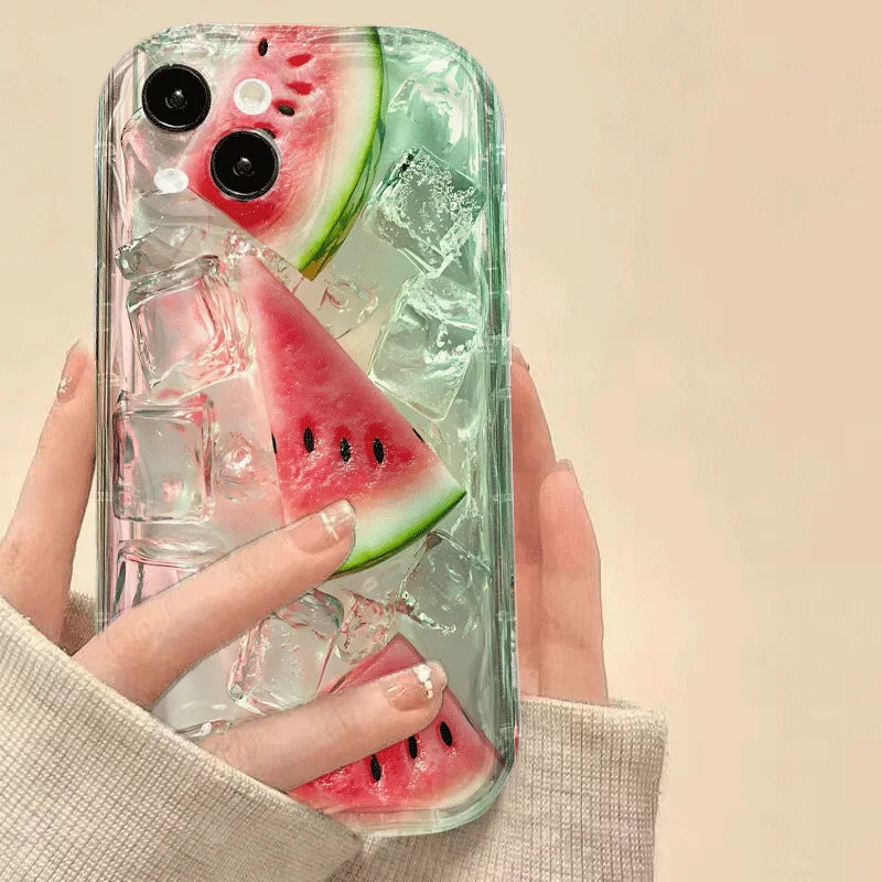 Bow Cherry Strawberry Case For Realme 14 15 16 Pro 8 10 13 11 12 Pro Plus C83 C53 C55 C67 C63 C65 C35 C21Y C25Y C51 Note 60 80