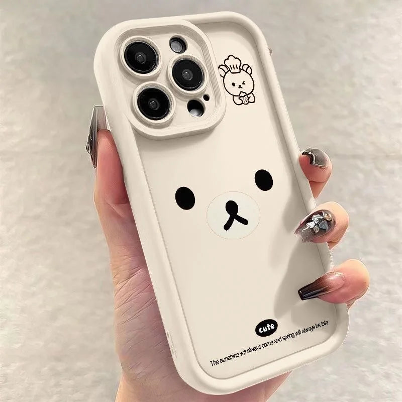 For Honor X7D X9D X8C X6B X7A Magic 5 6 7 Lite 70 90 200 Pro 400 Smart Chef Rilakkuma Cartoon Candy Multistep Soft Phone Case