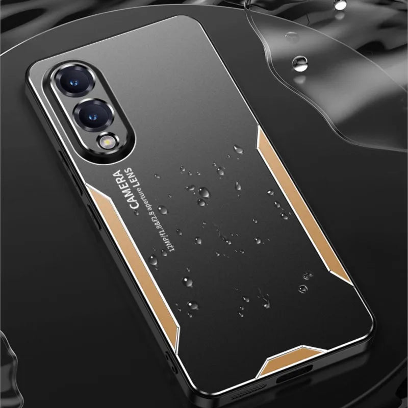 For Samsung Galaxy S25 Edge Case Metal Aluminum Protecting Lens Frost Prevent Fingerprints Metal+TPU Cover For Samsung S25 Edge