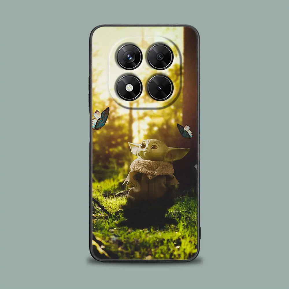 Yodas Groots Baby Phone Case For Redmi 15C 14C 13C 12C Back Cover For Redmi Note 15 14 13 12 Pro Plus 11 10 8 Pro Silicone Case