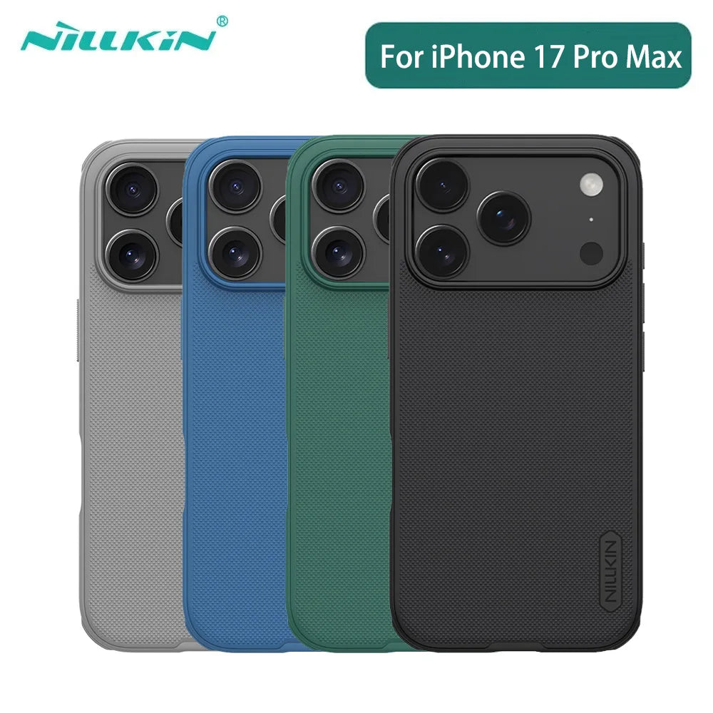 For iPhone 17 Pro Max Case NILLKIN Frosted Shield Pro TPU PC Hard Cover For iPhone17 Air