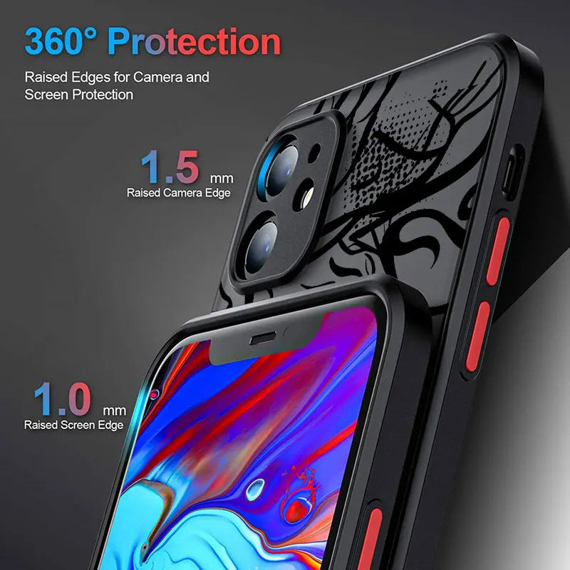 Marvel Hero Spiderman Venom Cool Phone Case For iPhone 17 16 15 Pro Max Case 14 13 12 11 Pro Max 16e 17e Air XR X 7 8 Plus Cover