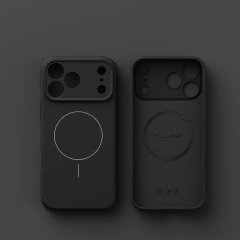 Liquid Silicone Case For Magsafe Mag Safe iPhone 17 Air 16E 16 E 15 Pro Max 14 13 12 17Air 17Pro Matte Phone Cover Accessories