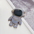 Astronaut Holder Luxury Plating Case For Iphone 14 Plus 12 11 13 Pro Max Mini X Xs Xr 14plus Iphone14 14pro Silicone Stand Cover