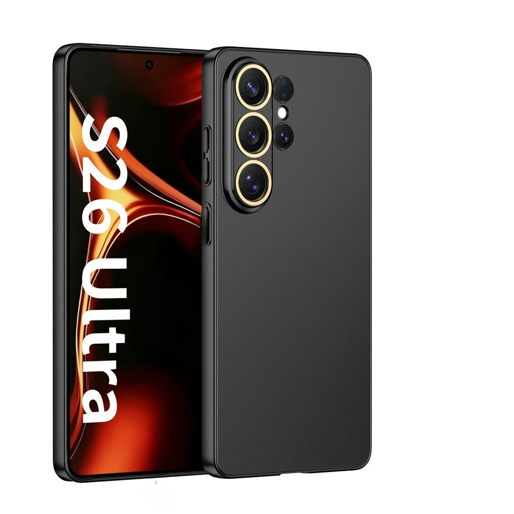 For Samsung Galaxy S26 Ultra Phone Case Skin Friendly Matte Anti-fall Protection Transparent Soft Silicone Back Cover