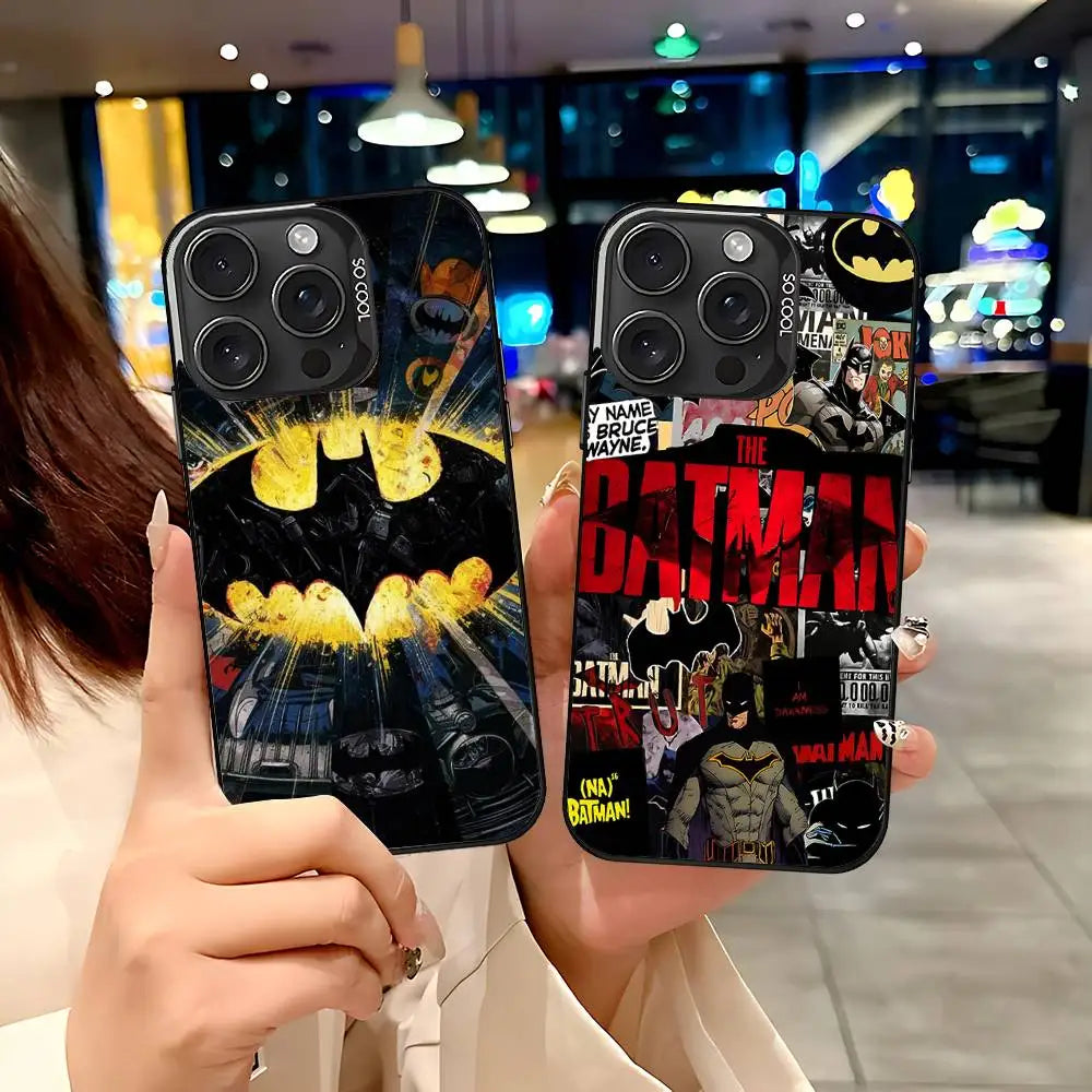 Cool-H-Batmans-S Fashion Phone Case For IPhone 17 16 15 11 12 13 14 Pro Max 16 Plus 12 Mini 7 8 XR XS 15Pro MAX Cove