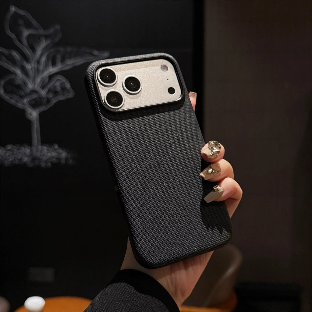 Original Tech Fabric Case For iPhone 17 Air 16 15 14 Plus 13 12 11 Pro Max For MagSafe Magnetic Soft Anti-Slip Shockproof Cover
