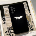 Movie-B-Batman-S Classic Black Silicone Phone Case For Samsung S24, S25, 22, 30, Note20, Lite, Ultra, 5G, Plus, FE