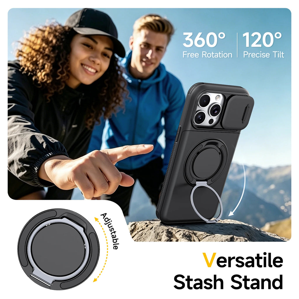 Shockproof Phone Cover Lens Protective Case for Iphone 17 Pro Max 16 Pro Iphone17 Iphone16 Hard Strong Cases Capa