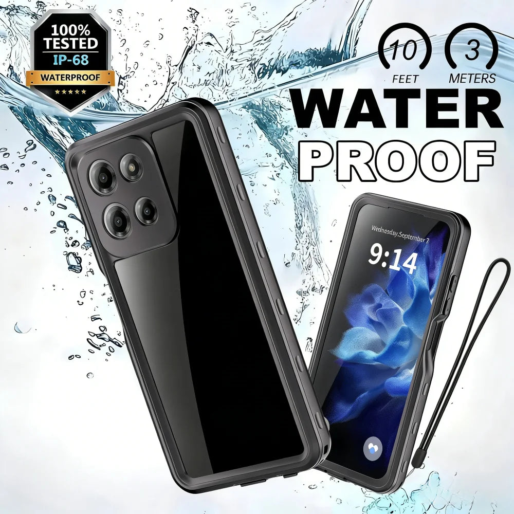 Ip68 Waterproof Case For Motorola Moto G Play 2026 G Stylus 2025 5g 2024 Snorkeling Dustproof,snowproof,swimming,anti-fall Cover