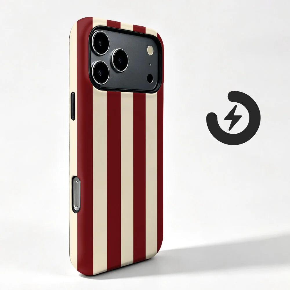 Wireless Magnetic Phone Case For Xiaomi 13T Pro 17 15 13 14 Pro Ultra Simple Stripe 2 in 1 Film Shockproof Cover Fundas Coque