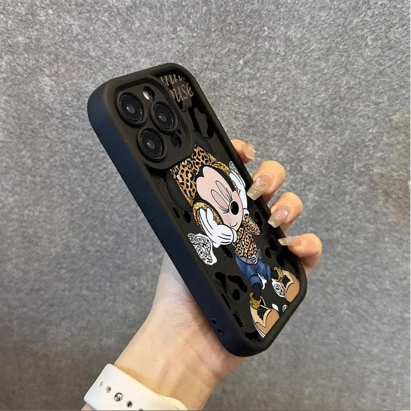 Disney Cartoon Minnie Mouse Case For OPPO A6S A6X A5X A3X A6 A5 A3 Pro Reno 15F 15 14 Pro 13 13F 12F 11F 12 11 Pro Plus 5G Cover