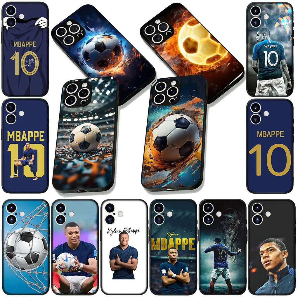 for Samsung Galaxy A05 A06 A14 A50 A51 A52 A12 A13 A17 A70 A07 A25 A26 A56 A23 M53 Case France Soccer No10 Football Star No 10 7