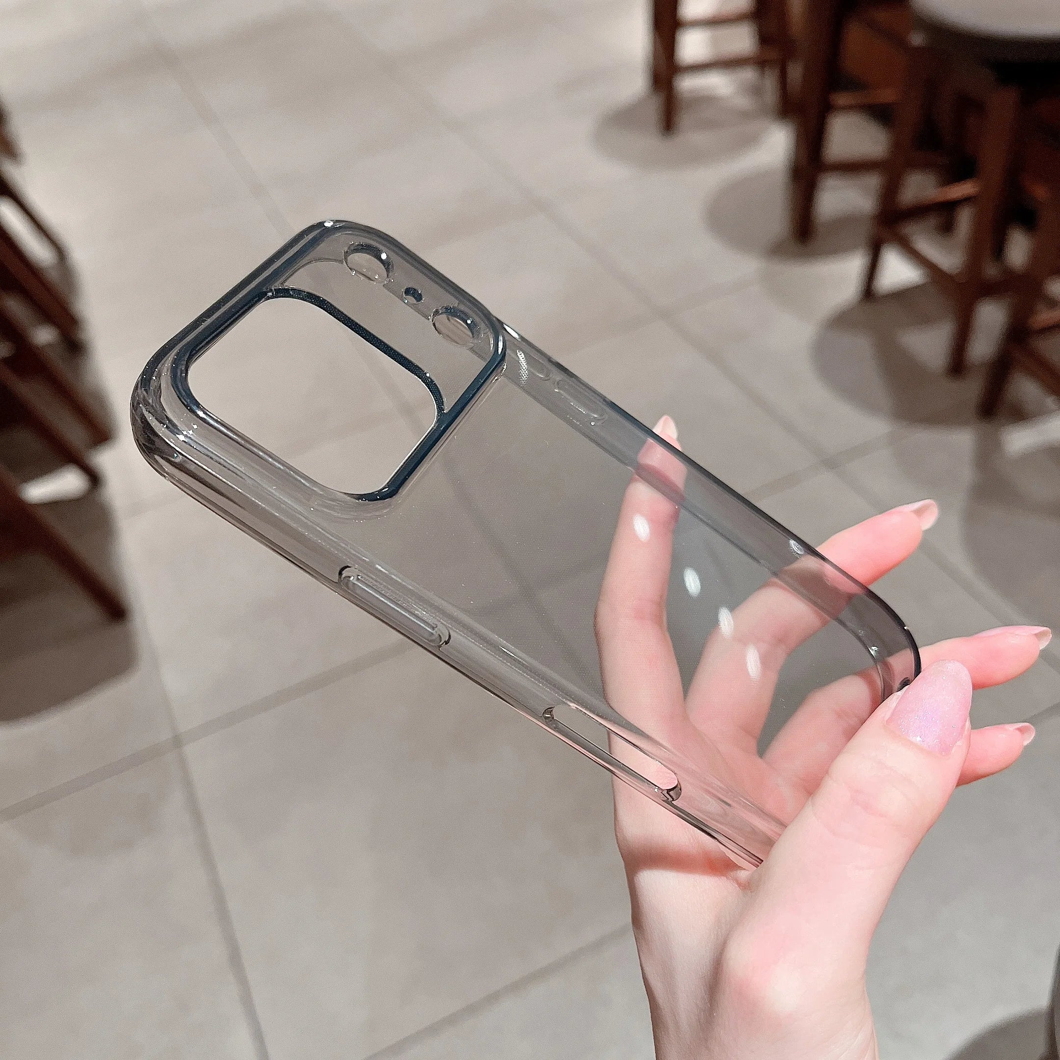 Upgrade Thickened Clear Phone Case For iPhone 17 Air 16 15 14 13 12 Pro Max Shockproof Highly Transparent Soft TPU Back Cover