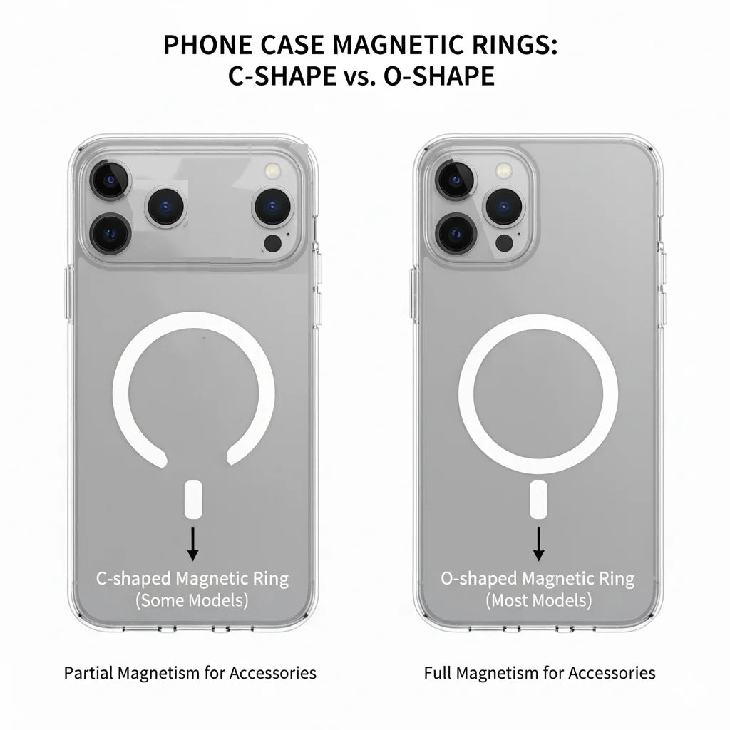 Camera Bracket Acrylic Magnetic Phone Case for IPhone 17 Air 17 16 15 14 Plus 13 12 11 Pro Max  with Wrist Strap Lens Film Cover