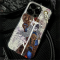 Retro Angel Cross Phone Case For iPhone 16 15 14 13 12 11 Pro Max XR XS Max 7 8 Plus MINI Y2K Middle Ages European Knight Cover