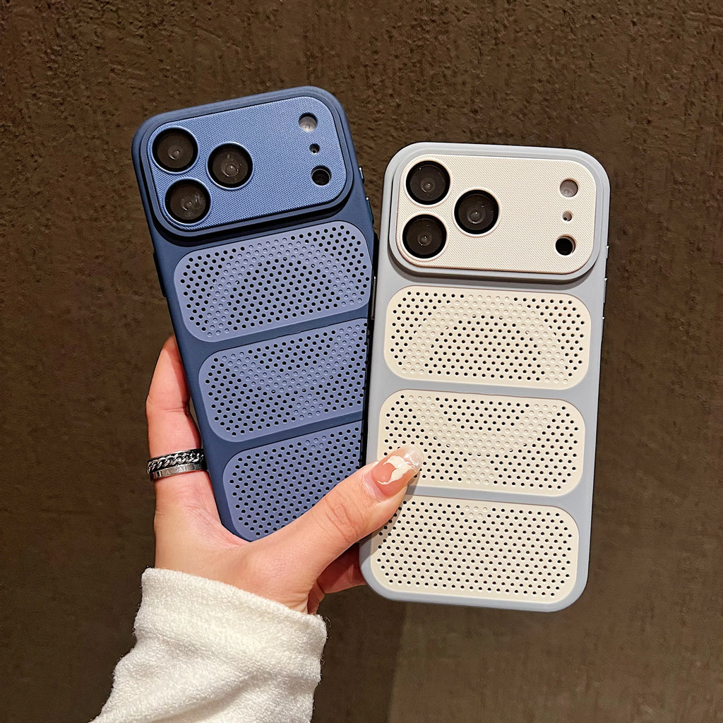 Summer Heat Dissipation Magnetic For Magsafe Case For iPhone 17 Pro Max  13 14 15 16 Lens Glass Film Hard Bumper Cover