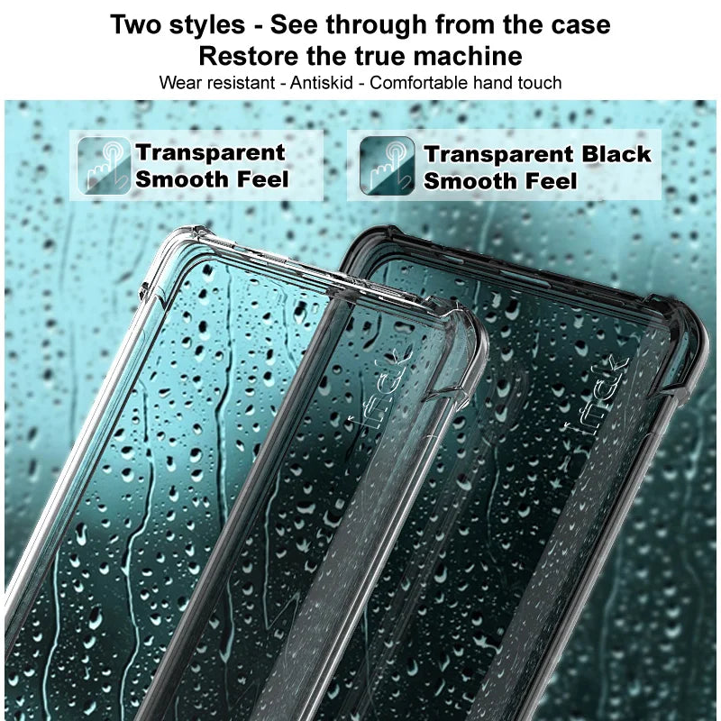 IMAK Airbag 360 Protect For Samsung Galaxy S25 Ultra,S25 Edge,S25 Plus Clear Shockproof Soft Gel TPU Back Cover Case Crystal