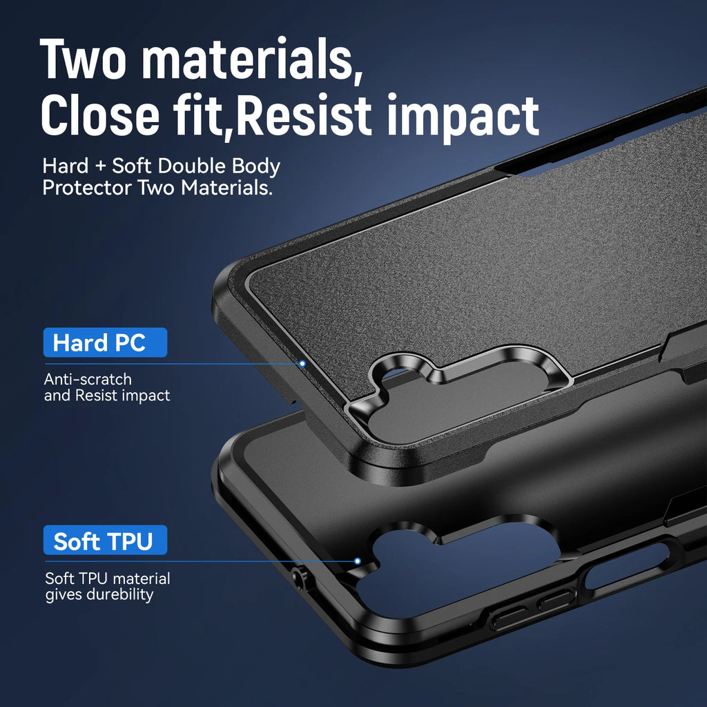 Heavy Duty Protection Funda Case for Samsung Galaxy S26 Ultra A57 5G S25 FE S24 S23 S22 Plus S21 A17 A56 A36 A16 A55 A35 A15 A54